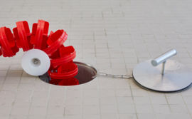 Piscina coperta Aquarii con passante a pavimento