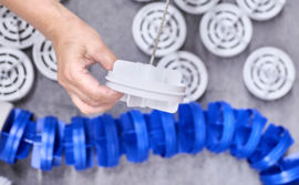 Particolari in plastica 